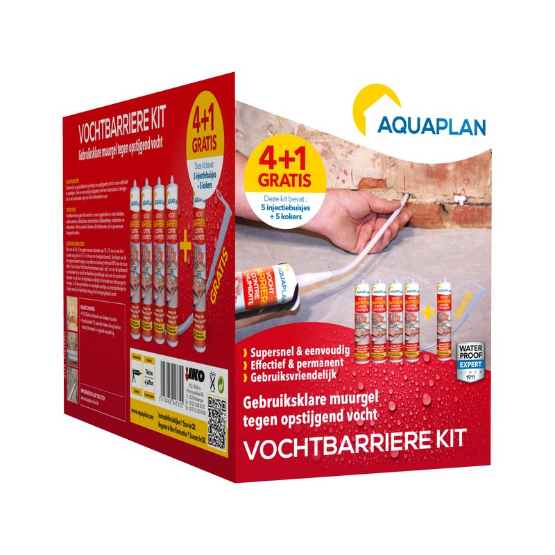 Wall Protect Inject Cream: injection gel to combat moisture | Aquaplan